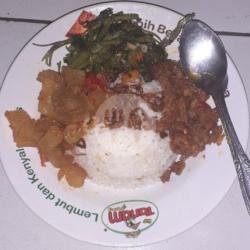 Nasi Kikil   Es Teh Manis Nasi Bungkus