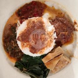 Nasi Rendang   Tahu