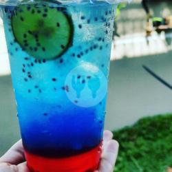 Iced Red Blue Mojito