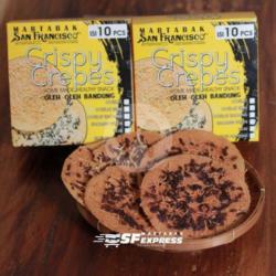 Crispy Crepes Cokelat Keju