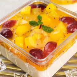 Milk Fruit Pudding