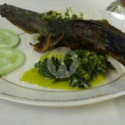 Nasi  Ikan Lele Sambal Ijo   Terong Sambal Ijo