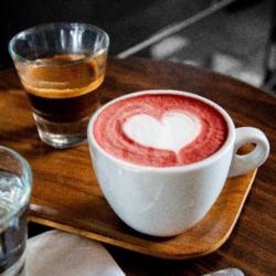 Hot Red Velvet Latte