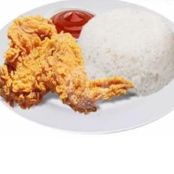 Nasi   Sayap Crispy