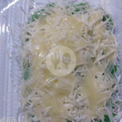 Kue Pancong Pandan Keju Mesis Susu