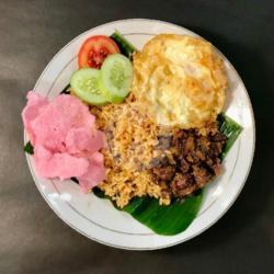 Nasi Goreng Rendang Daging