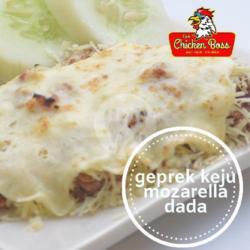 Geprek Dada/paha Atas Mozarella