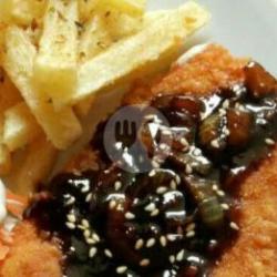 Kentang Chicken Katsu Blackpaper