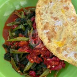 Sayur Plecing Telor Dadar