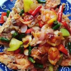 Telur Geprek Sambel Matah