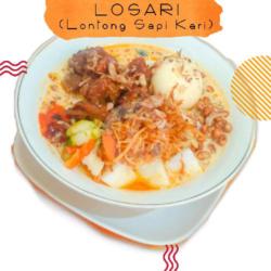 Losari (lontong Sapi Kari)