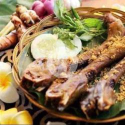 Nasi Biasa Kepala Bebek   Tempe    Tahu Goreng