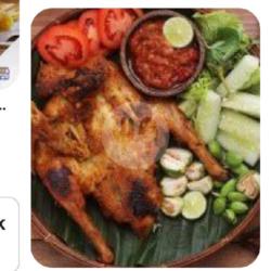 1 Ekor Bakakak Ayam Goreng Sbl Llb.