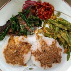 Nasi Ramas Ikan Patin Cabe Hijau