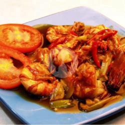 Udang Renyah / Saos Padang / Telor Asin