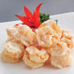 Deep Fried Prawns In Mayonnaise