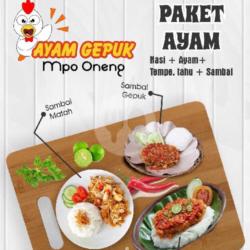 Paket Ayam Gepuk Sambal Matah