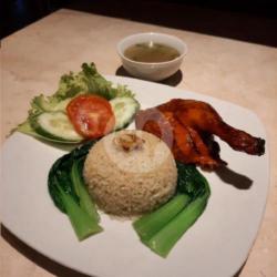 Nasi Hainan Bebek Panggang