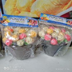 Permen Lolipop Vas Bunga Isi 20pcs