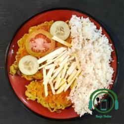 Nasi Omelete Keju