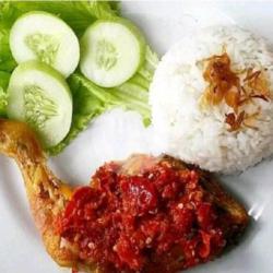 Nasi   Pecal Ayam Sambal Terasi