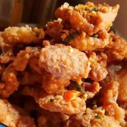 Kulit Ayam Crispy Lada Garam