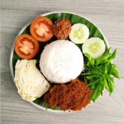 Paket Ayam Goreng Bandung Sambel Terasi Segar