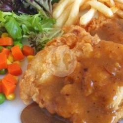 Steak Ayam Crispy