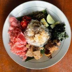 Nasi Padang Ati Ampela   Es Teh