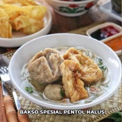 Bakso Pentol Halus Pecah