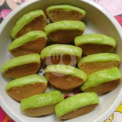 Kue Pukis Pandan Pisang