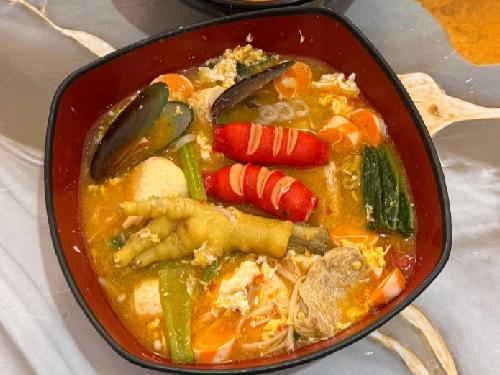 Warung mbak Lis, Cireng isi dan seblak