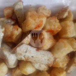 Cobek Tasreng ( Tahu   Basreng)