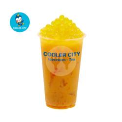 Mango Popping Tea ( Medium )