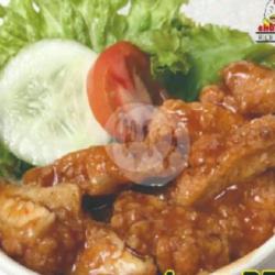 Rice Bowl Ayam Crispy Barbeque Saus