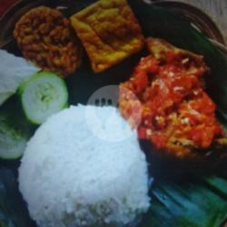 Nasi Ayam Penyet   Manis Dingin