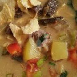 Soto Paru Goreng ( Santan )