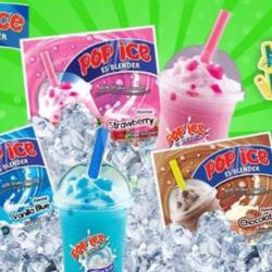 Pop Ice Boba Strawberry,chocolate,mango,teler,vanilla Blue,anggur,taro,cream Cheese,doger,pokat,tornado,tundercoco