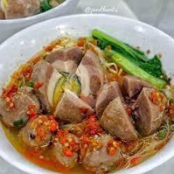 Bakso Urat  Telur   Baso Kecil Komplit