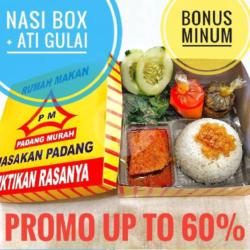 Paket Nasi Box Ati Gulai