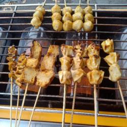 Siomay Bakar Bumbu Kacang