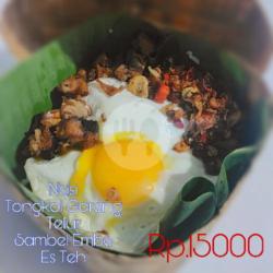 Sego Besek Tongkol Goreng Sambal Embe