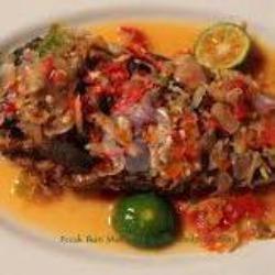 Ikan Pecak Bawal   Nasi