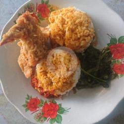 Nasi Ramas Ayam Pop