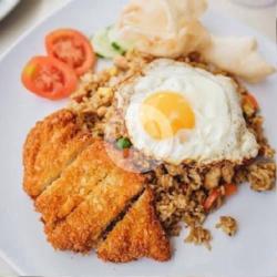 Nasi Goreng Special Chicken Katsu   Telor Dadar/ceplok