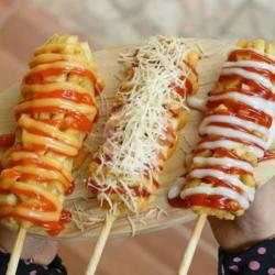 Corndog Mozarella   Sosis Kentang   Mozarella Kentang