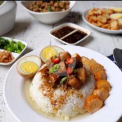 Nasi Bakmoy Ayam Bakwan Udang