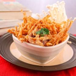 Spicy Enoki Crispy