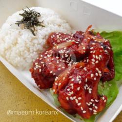 Spicy Gochujang Chicken   Rice