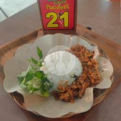 Nasi Suwir Ayam Pedas